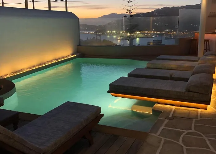 ホテル Tagoo Mykonos Town